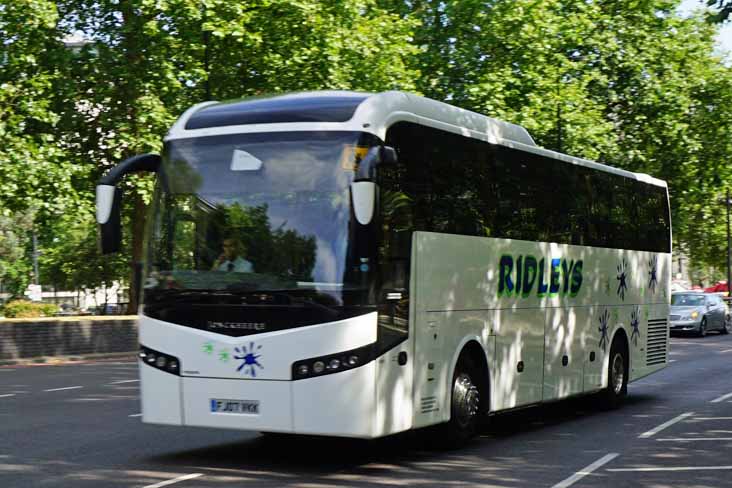 Ridleys Volvo B12B Jonckheere FJ07VVK